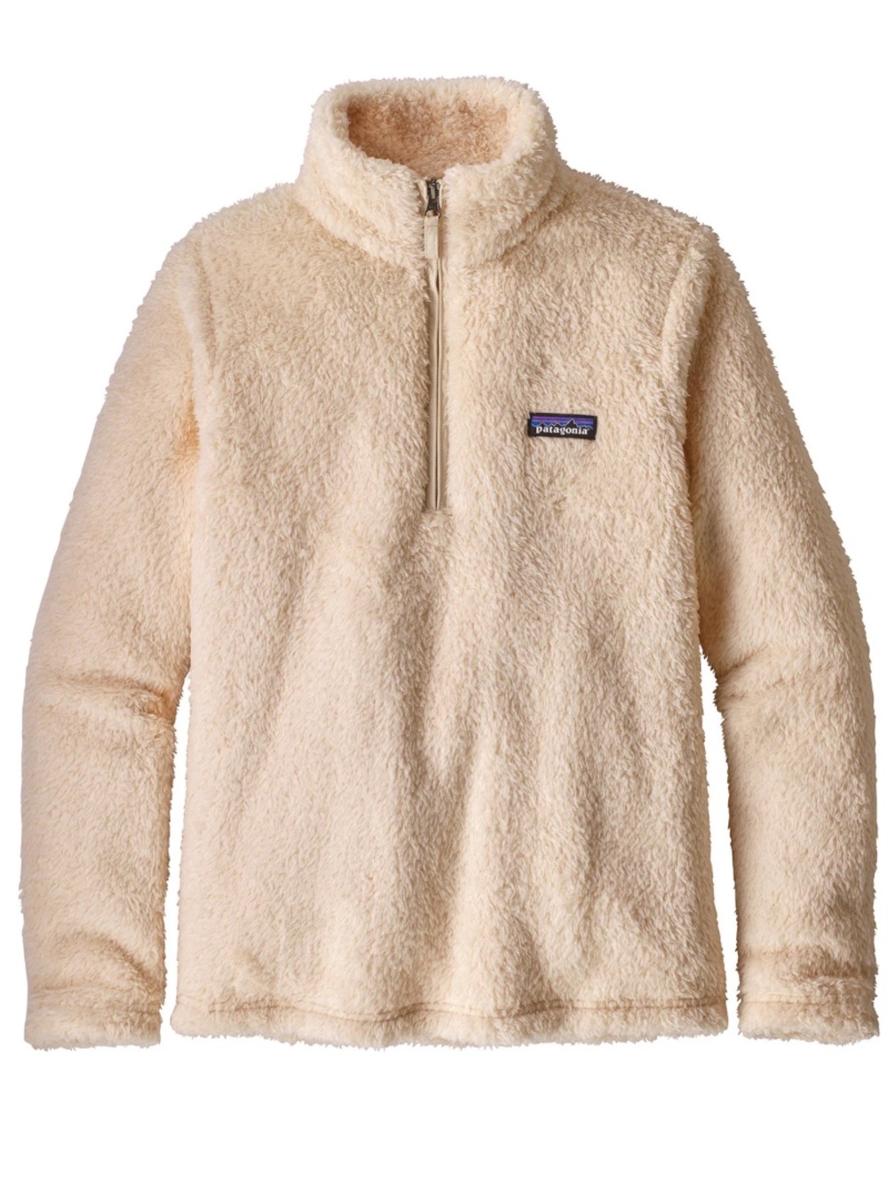 Patagonia Women's Cowl/Turtleneck Sherpa Pullover - Cream